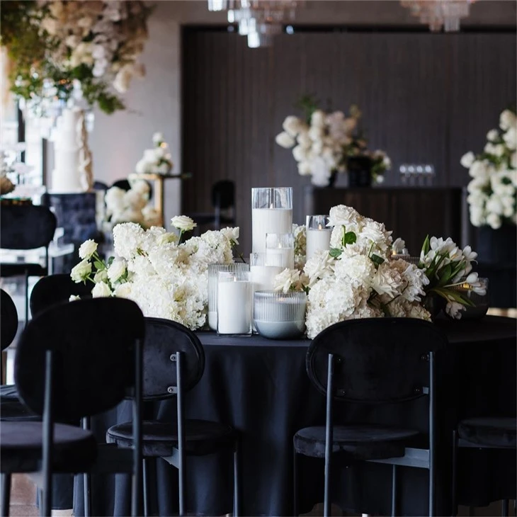 Stainless Steel Black Velvet Event Chair suppliers
